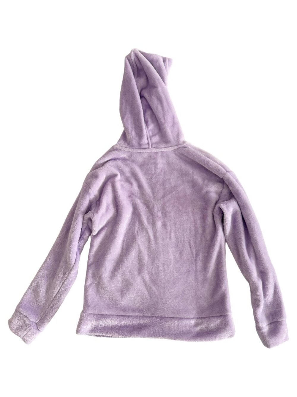 Lucky Brand Plush Hoodie Youth L 14/16 Lilac Soft Fleece - Picture 2 of 4